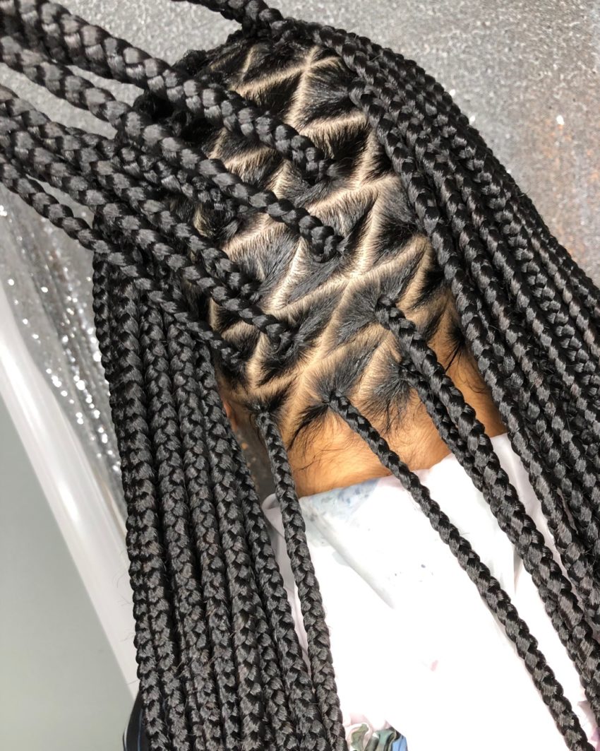 Top 10 box braids style to try in the new year 2020