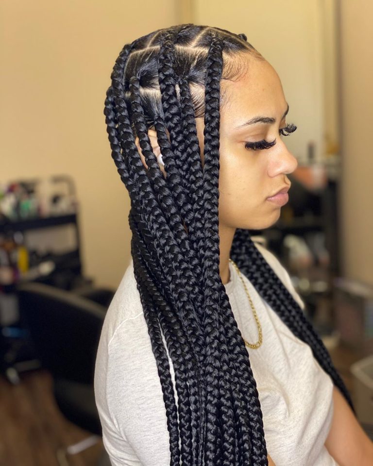 Top 6 Jumbo Box Braids Styles I Love Box Braids 